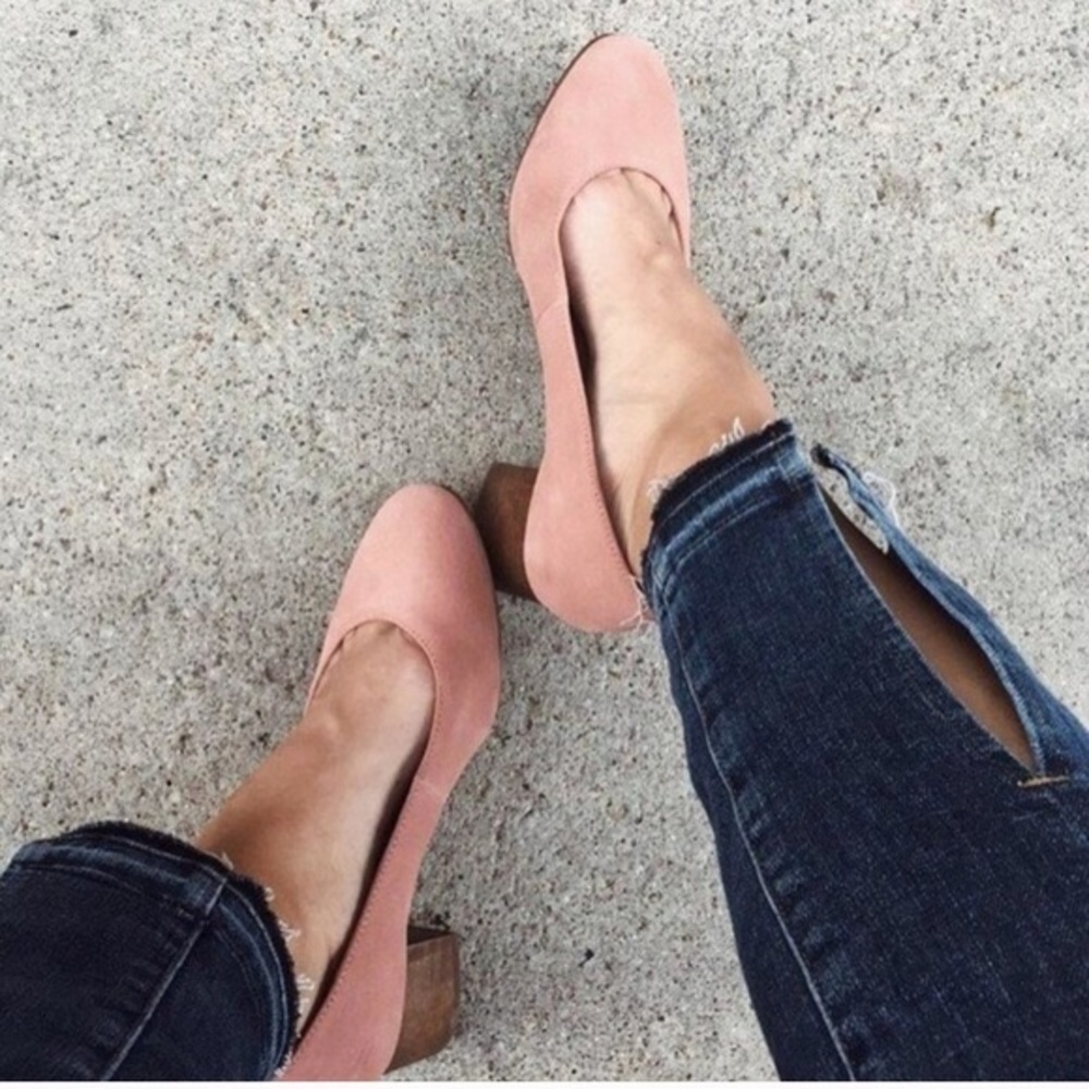 Madewell Dusty Clay Ella Pump